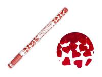 Opakowanie Tuba z sercami czerwonymi 80cm