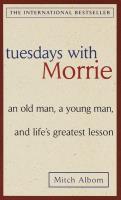 Okładka książki Tuesdays with Morrie