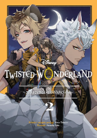Twisted-Wonderland. Zdarzenia w Savanaclaw. Tom 2. Autor: Yana Toboso, Suzuka Oda. SmakLiter.pl Okładka książki Twisted-Wonderland. Zdarzenia w Savanaclaw. Tom 2