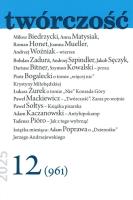 Okładka książki Twórczość 12/2025
