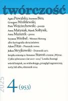 Twórczość 4/2025. Autor:   Praca zbiorowa. SmakLiter.pl Okładka książki Twórczość 4/2025