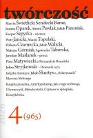 Okładka książki Twórczość 4/2026