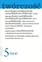 Twórczość 5/2025. Autor:   Praca zbiorowa. SmakLiter.pl Okładka książki Twórczość 5/2025