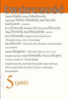 Okładka książki Twórczość 5/2026