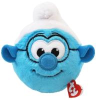 Opakowanie Ty Beanie Bouncers skacząca figurka Smerf Ważniak