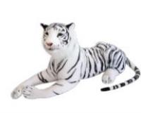 Opakowanie Tygrys biały leżący 60cm