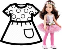 Ubranko dla lalek 32cm. Wydawca: Paola Reina. SmakLiter.pl Opakowanie Ubranko dla lalek 32cm