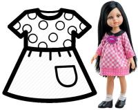 Ubranko dla lalek 32cm. Wydawca: Paola Reina. SmakLiter.pl Opakowanie Ubranko dla lalek 32cm