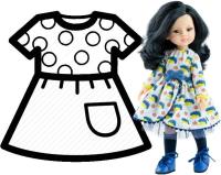 Ubranko dla lalek 32cm. Wydawca: Paola Reina. SmakLiter.pl Opakowanie Ubranko dla lalek 32cm