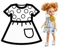 Ubranko dla lalek 32cm. Wydawca: Paola Reina. SmakLiter.pl Opakowanie Ubranko dla lalek 32cm