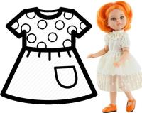 Ubranko dla lalek 32cm. Wydawca: Paola Reina. SmakLiter.pl Opakowanie Ubranko dla lalek 32cm