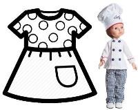 Opakowanie Ubranko dla lalek 32cm