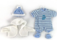 Ubranko dla lalki 45cm. Wydawca: ADAR. SmakLiter.pl Opakowanie Ubranko dla lalki 45cm