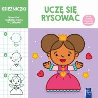 Uczę się rysować. Księżniczki. Autor:   Praca zbiorowa. SmakLiter.pl Okładka książki Uczę się rysować. Księżniczki