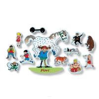 Układanka do balansowania Pippi 12el. Wydawca: MICKI. SmakLiter.pl Opakowanie Układanka do balansowania Pippi 12el