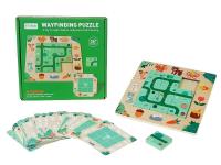 Opakowanie Układanka drewniana - znajdź drogę