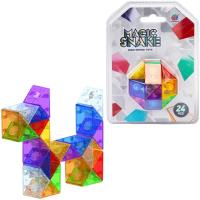 Opakowanie Układanka logiczna kolorowa wąż 24 elementy