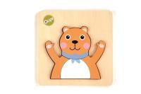 Układanka Puzzle 3D Miś. Wydawca: Oops. SmakLiter.pl Opakowanie Układanka Puzzle 3D Miś