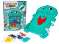 Opakowanie Układanka z klocków wtykanka dinozaur