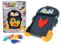 Opakowanie Układanka z klocków wtykanka pingwin