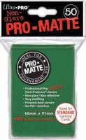 Opakowanie ULTRA-PRO Deck Protector - Pro-Matte Non-Glare Green (Zielone) 50 szt.