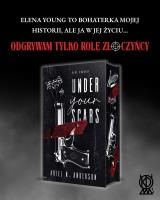 Okładka książki Under Your Scars (ilustrowane brzegi)
