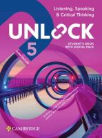 Unlock Level 5 Listening, Speaking and Critical Thinking Student's Book with Digital Pack. Autor: Cosgrove Anthony, Ostrowska Sabina, Williams Jessica, Sowton Chris. SmakLiter.pl Okładka książki Unlock Level 5 Listening, Speaking and Critical Thinking Student's Book with Digital Pack