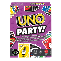 Uno Party. Wydawca: Mattel. SmakLiter.pl Opakowanie Uno Party