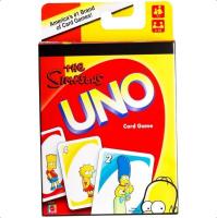 Uno Simpsonowie. Wydawca: Mattel. SmakLiter.pl Opakowanie Uno Simpsonowie