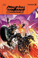 Okładka książki Upadek X. Ghost Rider/Wolverine