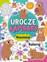 Okładka książki Urocze kapibary. Rozwiązuj