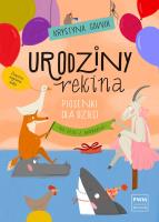 Urodziny rekina. Piosenki dla dzieci na głos z akordami. Autor: Krystyna Gowik. SmakLiter.pl Okładka książki Urodziny rekina. Piosenki dla dzieci na głos z akordami
