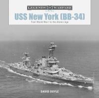 USS New York (BB-34). Autor: Doyle David. SmakLiter.pl Okładka książki USS New York (BB-34)