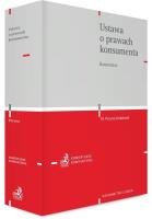 Okładka książki Ustawa o prawach konsumenta