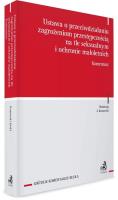 Okładka książki Ustawa o przeciwdziałaniu zagrożeniom...