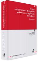 Okładka książki Ustawa o zapewnianiu dostępności osobom ze...