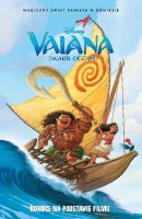Vaiana. Skarb oceanu. Autor: Ferrari Alessandro, Veronica Di Lorenzo, Luca Bertelè. SmakLiter.pl Okładka książki Vaiana. Skarb oceanu