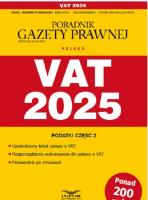 Vat 2025. Autor:   Praca zbiorowa. SmakLiter.pl Okładka książki Vat 2025