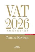 Okładka książki VAT 2026 Komentarz