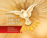 Veni Sancte Spiritus. Pamiątka bierzmowania - czer. Autor:   Praca zbiorowa. SmakLiter.pl Okładka książki Veni Sancte Spiritus. Pamiątka bierzmowania - czer