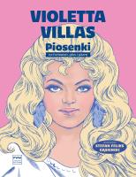 Okładka książki Violetta Villas Piosenki na głos, fortepian i gitarę