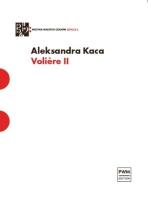 Okładka książki Voliere II na klarnet, wiolonczelę i kontrabas