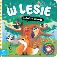 W lesie. Podwójne okienka. Otwórz i sprawdź!. Autor: Bator Agnieszka. SmakLiter.pl Okładka książki W lesie. Podwójne okienka. Otwórz i sprawdź!