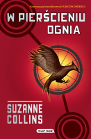W pierścieniu ognia. Autor: Suzanne Collins. SmakLiter.pl Okładka książki W pierścieniu ognia