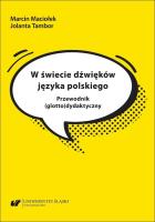 Okładka książki W świecie dźwięków języka polskiego