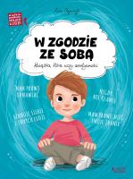 W zgodzie ze sobą. Autor: Olejarczyk Asia. SmakLiter.pl Okładka książki W zgodzie ze sobą