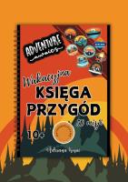 Wakacyjna Księga Przygód. Autor: Adriana Kopeć. SmakLiter.pl Okładka książki Wakacyjna Księga Przygód