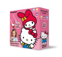 Walkie Talkie Hello Kitty 3D HK50203. Wydawca: Kids Euroswan. SmakLiter.pl Opakowanie Walkie Talkie Hello Kitty 3D HK50203