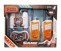 Walkie Talkie z teleskopem i lornetką. Wydawca: SWEDE. SmakLiter.pl Opakowanie Walkie Talkie z teleskopem i lornetką