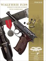 Walther P.38. Autor: Stéphane Cailleau. SmakLiter.pl Okładka książki Walther P.38